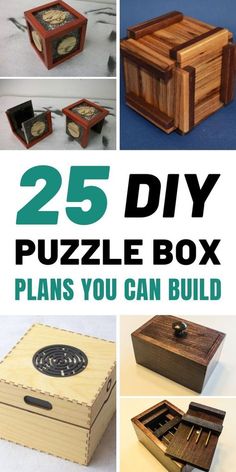 the 25 diy puzzle box plans you can build are perfect for beginners to make