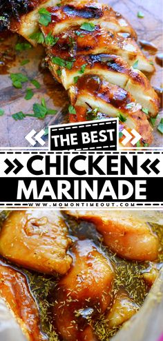 The BEST Chicken Marinade Recipe Chicken Marinate, Asian Ramen, Best Chicken Marinade, Easy Chicken Marinade, Ramen Salad, Chicken Marinade Recipes, Ayam Bakar, Chicken Marinade, Marinade Recipes