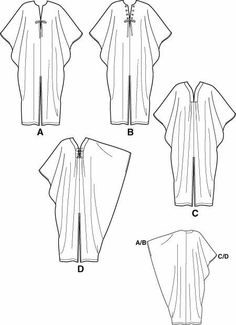 Kaftan Dress Pattern, Caftan Pattern, Kaftan Pattern, Projek Menjahit, Abayas Fashion, Dress Sewing Patterns