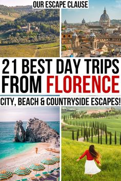 the best day trips from florence city, each country's side escapes