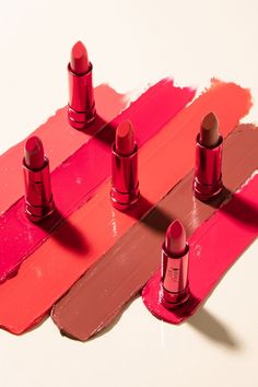 Anti-aging, super moisturizing lipstick made with pomegranate oil and shea butter to keep lips soft and supple. Colored with antioxidant-rich fruit pigments. Clean , fruit pigmented , vegan , cruelty free , gluten free , made in the USA and Natural. Clean Fruit, Pomegranate Oil, Anti Aging Oils, Moisturizing Lipstick