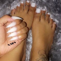 Acrylic Nails Natural, White Acrylic Nails, Creative Nail Designs, White Powder, Kandy, Beauty Nail, Manicure Y Pedicure