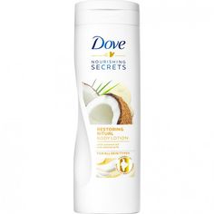 Dove Lotion Coconut, Dove Coconut Lotion, Dove Coconut, Dove Nourishing Secrets, Coconut Lotion, Dove Men Care, Scented Lotion, Maybelline Makeup, Shower Skin Care