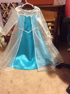 Elsa Dress Pattern, Elsa Dress For Kids, Frozen Birthday Dress, Princess Dress Patterns, For My Granddaughter, Frozen Dress, Elsa Costume, Frozen Costume, Elsa Dress