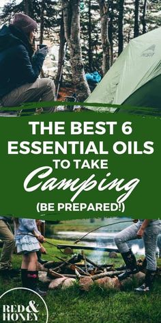 If you're going camping that doesn't mean you should leave your essential oils at home. There are many great uses for essential oils while out in the woods! From repelling mosquitoes to soothing minor cuts and scrapes, here are my top 6 essential oils we take camping with us. #essentialoils #camping #bugrepellent Uses For Essential Oils, Tee Tree Oil, Selling Essential Oils, Top Essential Oils, Going Camping, Natural Beauty Diy, Cleaning Recipes, Diy Essential Oils, Best Essential Oils