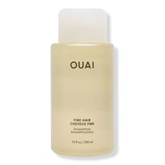 Fine Hair Shampoo - OUAI | Ulta Beauty Ouai Fine Hair, Fine Hair Shampoo, Gel Mascara, Shampoo For Fine Hair, Ouai Haircare, Shampoo For Thinning Hair, Thickening Shampoo, Oily Scalp, Flat Hair