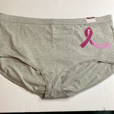 A Full Brief In Soft, Stretchy Cotton With A Wide Elastic Waistband. Classic Fit Sits At The Waist. Full-Coverage. Machine Wash 93% Cotton/7% Spandex If You’re A Survivor, Sister, Mother, Friend, Wife, Woman, Warrior, Or Want To Show Your Support Here’s One Way To Rock The Pink. Panty Is New With Tags And Available In Various Sizes From Lane Bryant. 4x = 26/28 3x = 22/24 2x = 18/20 Bundle For Best Deals! Woman Warrior, Lace Back, Red Lace, Pink Ribbon, Boy Shorts, Lane Bryant, The Pink, Pink Grey, Stretch Cotton