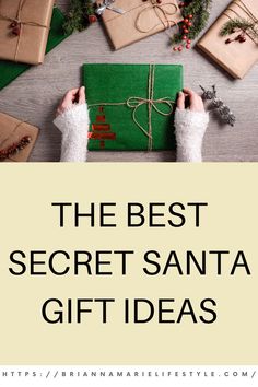 the best secret santa gift ideas for christmas and new year's eve gifts to give