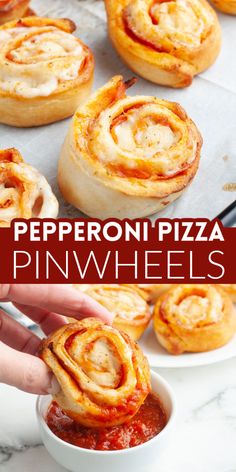 this pepperoni pizza pinwheels recipe is the perfect appetizer for any party