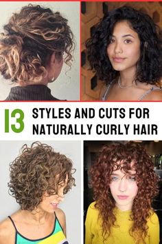 Naturally Curly Lob Haircut, Short Curly Hairstyles For Women Natural, Medium Length Naturally Curly Hairstyles, Mixed Curly Hair Hairstyles, Curly Hairstyles For Thinner Hair, Shoulder Length Curly Hairstyles Ideas, Choppy Curly Hairstyles, Curly Thick Hair Styles, Short Curly Hair Styles Easy