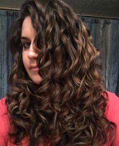 Hair Techniques, Wavy Curly Hair, Curly Hair Care, Curly Hair Tips, Long Curly Hair, Long Curly, Natural Curls