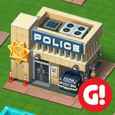 a police station is shown in the game