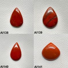 Red Jasper Healing Crystal, Red Jasper Gemstone, Natural Red Jasper Stone, Red Jasper Cabochon For Ring, Pendant, Jewelry Making Stone Stone:- Red Jasper Gemstone Item Code:- AI138-AI141 AI138]Red Jasper Gemstone1Pcs27x18x5MM19CaratPear AI139]Red Jasper Gemstone1Pcs31x23x5MM34CaratPear AI140]Red Jasper Gemstone1Pcs30x29x5MM22CaratPear AI141]Red Jasper Gemstone1Pcs24x25x6MM29CaratTeardrop Quality:- AAA Grade Quantity:- 1 Pieces FLATBACK Polished ## SPECIAL DISCOUNTs for BIG LOTs for 500 Grams/ 1 KG/5 Kilograms We offer required custom shapes or free form sizes in this lot. So let us know which shapes or size you need while ordering. If You need Wholesale Big Lots, please let us know and we will offer you best prices according to quantity. * DISCLAIMER: - Actual colors may vary from those sh Red Gemstone Beads And Cabochons For Gifts, Artisan Red Beads, Gems, And Cabochons For Jewelry Making, Red Natural Stones Beads And Cabochons For Gifts, Red Jasper Jewelry, Red Jasper Stone, Big Lots, Ring Pendant, Jasper Stone, Red Jasper