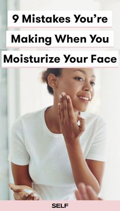 Figuring out how to moisturize your face seems like it should be easy. But, depending on your skin type and concerns, it can be surprisingly complicated. Skin Care Routine For 20s, Oily Skin Care Routine, Combination Skin Type, Moisturizer For Oily Skin, Oily Skin Care, Dry Skin Care, Skin Remedies, Best Moisturizer, Diy Skin Care