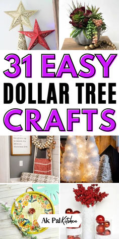 Dollar tree crafts are perfect for budget-friendly creativity. Discover DIY dollar store craft projects and cheap crafting ideas that transform your home decor. From DIY dollar store ideas to thrifty craft projects, we have affordable DIY crafts for every season. Learn how to make cheap and easy crafts, including dollar store holiday crafts and upcycled dollar store crafts. Our dollar store hacks include organization tips and party decor ideas. Must try these DIY dollar store makeover ideas. Crafts From The Dollar Store, Diy Crafts From Dollar Tree, Cheap Diy Crafts To Sell, Dollar Tree Canvas Diy Ideas, Dollar Store Crafts For Adults, Diy Crafts For Seniors, Dollar Store Holiday Crafts, Dollar General Crafts, Dollar Tree Craft Organization Ideas