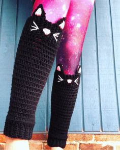 Leg Warmers Cute, Leg Warmers Crochet Pattern, Leg Warmers Pattern, Crochet Leg Warmers, Leg Warmer, Crochet Socks, Halloween Crochet, Chunky Crochet