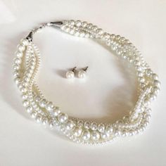 Excited to share this item from my #etsy shop: Sale On, Best Seller, Pearl Necklace, White Ivory Classy Bridesmaid Style Necklace, Bridesmaid Jewelry, Jewelry for Brides, Multistrand Neck #jewelry #necklace #bridesmaid #bridesmaidjewelry Twisted Necklace, Pearl Bridesmaid Jewelry, Chunky Pearl Necklace, Classy Necklace, Diamond Bar Necklace, Bridesmaid Pearls, Pearl Necklace Wedding, Bridesmaid Style