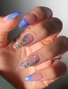 Colorful Nails, Her Nails, Soft Nails, Easter Nails, Funky Nails, Pretty Acrylic Nails, Floral Nails, Short Acrylic Nails, Nail Arts