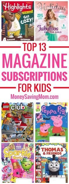 magazines for kids with the title top 13 magazine subs for kids money saving mom