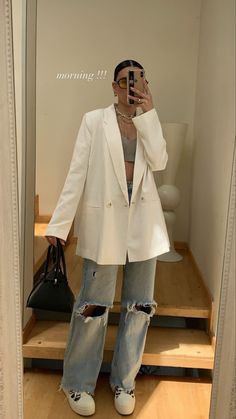 Fashion Mistakes, Oversized Blazer, White Blazer