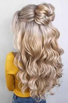 Cute Bun Hairstyles, Dance Hairstyles, Prom Hairstyles For Long Hair, Peinados Fáciles Para Cabello Corto, Formal Hairstyles, Prom Hairstyles, Box Braids Hairstyles, Grunge Hair