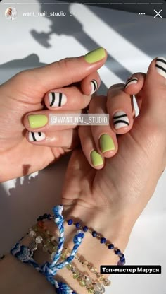 Three Color Nail Designs, Each Nail Different, Summer Nails Coffin, Spring Nails 2023, Colors Nails, Art Designs Ideas, Hippie Nails, Happy Nails