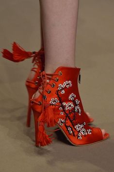 Unique Shoes, Mode Inspiration, Fall 2015, Red Shoes, Beautiful Shoes