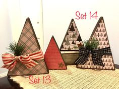 Wood Triangle, Wood Trees, Wood Christmas Tree, Winter Wood, Wooden Christmas Trees, Christmas Tree Decor, Neighbor Gifts