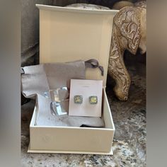 Silver Plated Square Earrings . They Have White And Silver Glitter Design . New With Tags , Box And Dust Bag . Bonnie Jewelry, Arrow Earrings, Dolphin Earrings, Stone Dangle Earrings, Glitter Design, Mother Of Pearl Earrings, Glitter Earrings, Fish Hook Earrings, Cz Stud Earrings