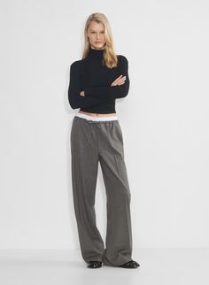 EQUITY PANT | Aritzia Aritzia Style, Women Dress Pants, Tna Leggings, Silk Joggers, Tartan Pants, High Waisted Dress Pants, Trousers Casual, Cropped Linen Pants, Black Wide Leg Pants