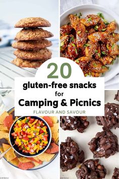 20 gluten - free snacks for camping and picnics