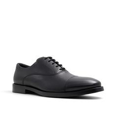 Ted Baker-Oxford Cap Toe Oxford Make your formal wear exciting by pairing it with the Ted Baker Oxford Cap Toe oxford. Made from durable leather, this lace-up has a cap toe front that stays classy. With a memory foam comfort footbed, experience impressive comfort. Stay Classy, A Cap, Mens Oxfords, Formal Wear, Ted Baker, Memory Foam, Oxford, Black Leather, Make Your