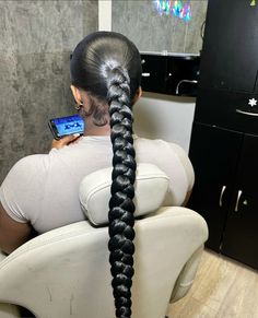 Hair Expo, Hair Threading, Weave Ponytail Hairstyles, Sleek Ponytail Hairstyles, Cute Braided Hairstyles, Dyed Hair Inspiration, Protective Hairstyles Braids