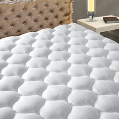 the mattress is made up and ready to be used in any room or bed area