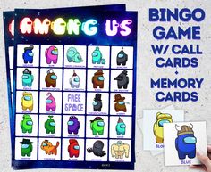 a hand holding up a game card with the words memory cards on it and an image of