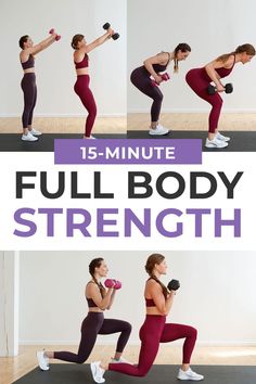 the full body strength exercises are great for beginners