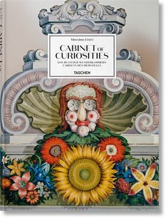 a book with an image of a clown and flowers on the cover, which reads cabini di curoshies