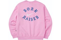 Pink Nike Sweatshirt Men, Liner Graphic, Born X Raised, Cashmere Sweater Men, Swag Outfits Men, Nike Sb Dunk Low, Sb Dunk Low, Nike Sb Dunks Low, Pink Men