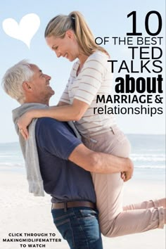 Click through to watch the best TED Talks about marriage advice and relationships tips. Whether newlywed or 25 year celebrant, young or old, we can all benefit from a new perspective on love and learn how to have a truly happy marriage, even with conflicts. These TED talks are seriously amazing. #marriagegoals #happymarriage #marriageadvice Attraction Facts, Relationships Tips, Quotes Marriage, Love You Husband, Ending A Relationship, Long Lasting Relationship, Relationship Help