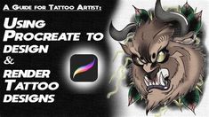 a tattoo artist's guide to using procreate to design and render tattoos