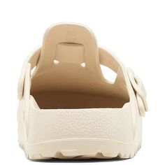 Soothing comfort and contemporary style combine for these lightweight, laidback Birkenstock Women's Boston Essentials EVA Clogs from Finish Line. Already the backbone of your daily rotation, this Boston silhouette doesn't stray far from its already sophisticated design. Lighter materials and a footbed that molds to your unique foot over time qualify this pair as a superior slip-on..Open-heel clog with closed toes.Single strap design with an adjustable metal pin buckle.Super-lightweight and water-resistant ethylene-vinyl acetate (EVA) on the upper and insole for a premium look and feel.Anatomically-shaped soft footbed.Ethylene-vinyl acetate (EVA) outsole for grippy traction.Style number- 127103.Ethylene-Vinyl Acetate (EVA) Upper, Ethylene-Vinyl Acetate (EVA) Sole.Wipe Clean.Imported Comfortable Outdoor Clogs With Buckle Closure, Beige Outdoor Clogs With Cushioned Footbed, Beige Cushioned Clogs For Outdoor, Beige Cushioned Outdoor Clogs, Comfortable Slip-resistant Clogs For Beach, Comfortable Clogs For Spring Outdoor Activities, Comfortable Spring Clogs For Outdoor Activities, Casual Beige Clogs With Buckle Closure, Comfortable Beach Clogs With Arch Support