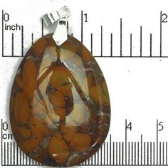 33-46mm Bamboo Jasper Tear Drop Pendant, hand polished with bail, semi-precious stone. Tear Drop Pendant, Elegant Pendant, Semi Precious Stone, Drop Pendant, Tear Drop, Jewelry Creation, Earthy Tones, Creative Projects, Jewelry Designs