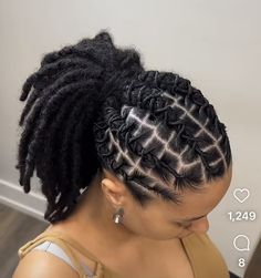 Starter Locs, Loc Styles, Locs, Hairstyles, Hair Styles, Hair, Beauty, Quick Saves