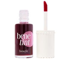 Check out this product at Sephora.com - Benefit Cosmetics Benetint Liquid Lip Blush & Cheek Tint - Benetint Benefit Benetint, Mini Mascara, Blush On Cheeks, Cheek Stain, Makeup Needs, Makeup Items, Benefit Cosmetics, Lip Stain, Makeup Essentials