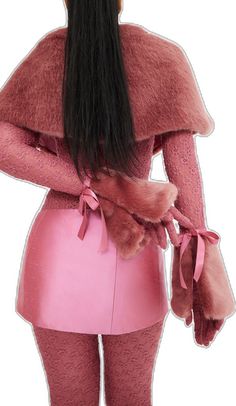 Silk Wrap Skirt, Raspberry Mousse, Fashion Killa, Classy Outfits, Pretty Outfits, Fashion Inspo Outfits, High Fashion, Raspberry, Mini Skirt