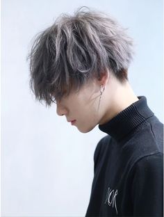 Short Edgy Hairstyles Men, Men Haircut Curly Hair, Asian Haircut, Wavy Hair Men, Kpop Hair, Men Hair Color, Asian Short Hair, Hair Inspiration Short, Punk Hair