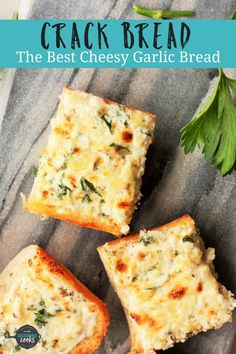 the best cheesy garlic bread recipe