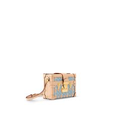 Petite Malle Other Monogram Canvas - Women - Handbags | LOUIS VUITTON ® Louis Vuitton Petite Malle, Louis Vuitton Sac, Crafted Bag, Color Dorado, Natural Leather, Rivets