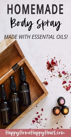 Looking to ditch your toxic perfume? Try this diy body spray made with essential oils. It's all natural and 100% chemical free. This homemade body spray is simple to make too! #NaturalLiving #BodySpray #EssentialOils #DIY Homemade Body Spray, Natural Perfume Recipes, Body Spray Recipe, Diy Body Spray, Natural Body Spray, Essential Oil Spray Recipes, Essential Oil Perfumes Recipes, Homemade Perfume, Essential Oil Combinations