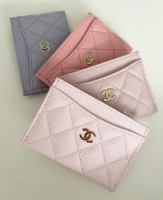 Chanel Wallet Pink, Pink Wallet Aesthetic, Pink Chanel Bag, Simple Family Meals, Shopping Haul, Designer Wallet